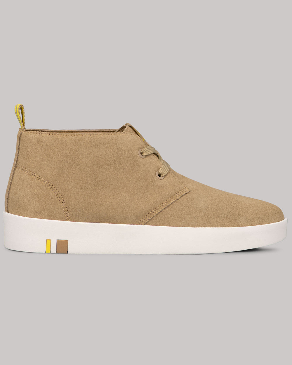 Botte Ben Sherman Thames Chukka Marron Blanche Jaune | REG-92720033